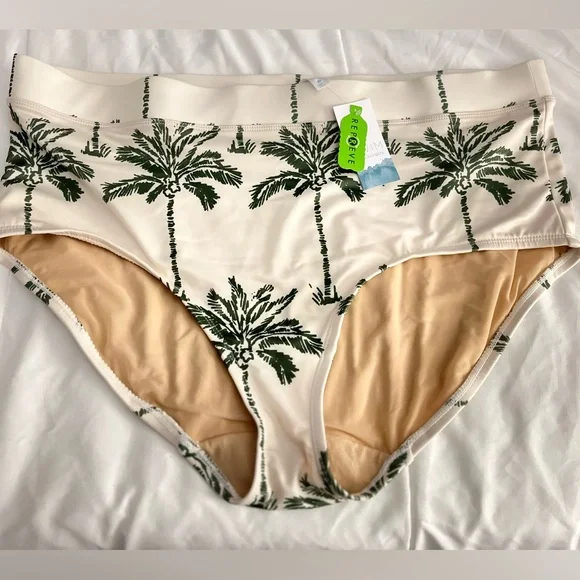 Lane Bryant “Sugar Palm” bikini bottom swimsuit - Picture 1 of 5